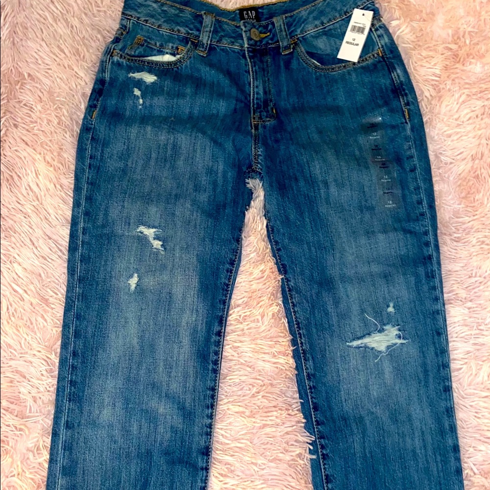 Gap Girls Denim Girlfriend Jeans
